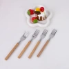 Wholesale of stainless steel clamps, wooden handles, spoons, knives, forks and household tableware from the manufacturer. Xu Shengyou Specification image