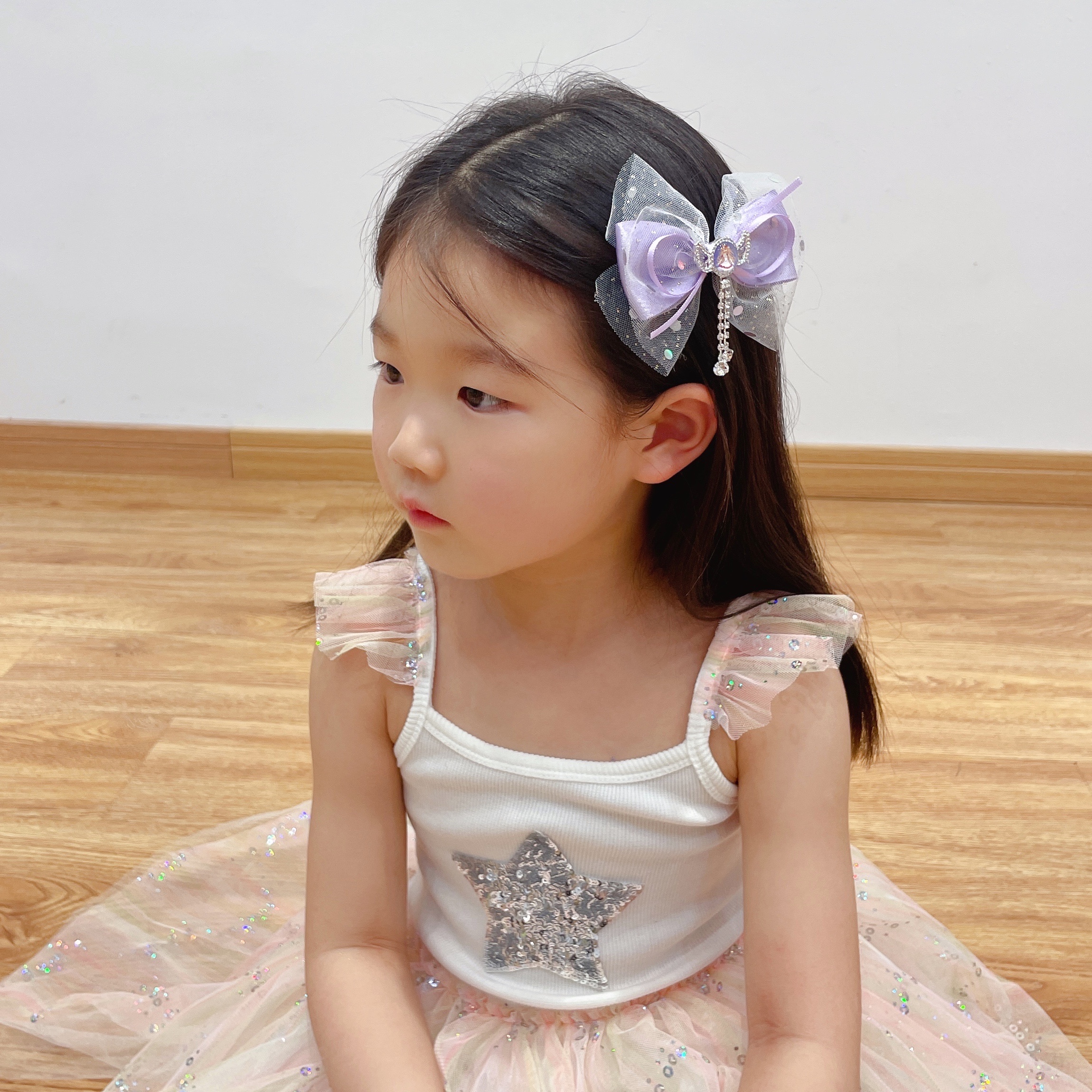 Flower Fairy - Angel Wings Crown Pinch details Picture