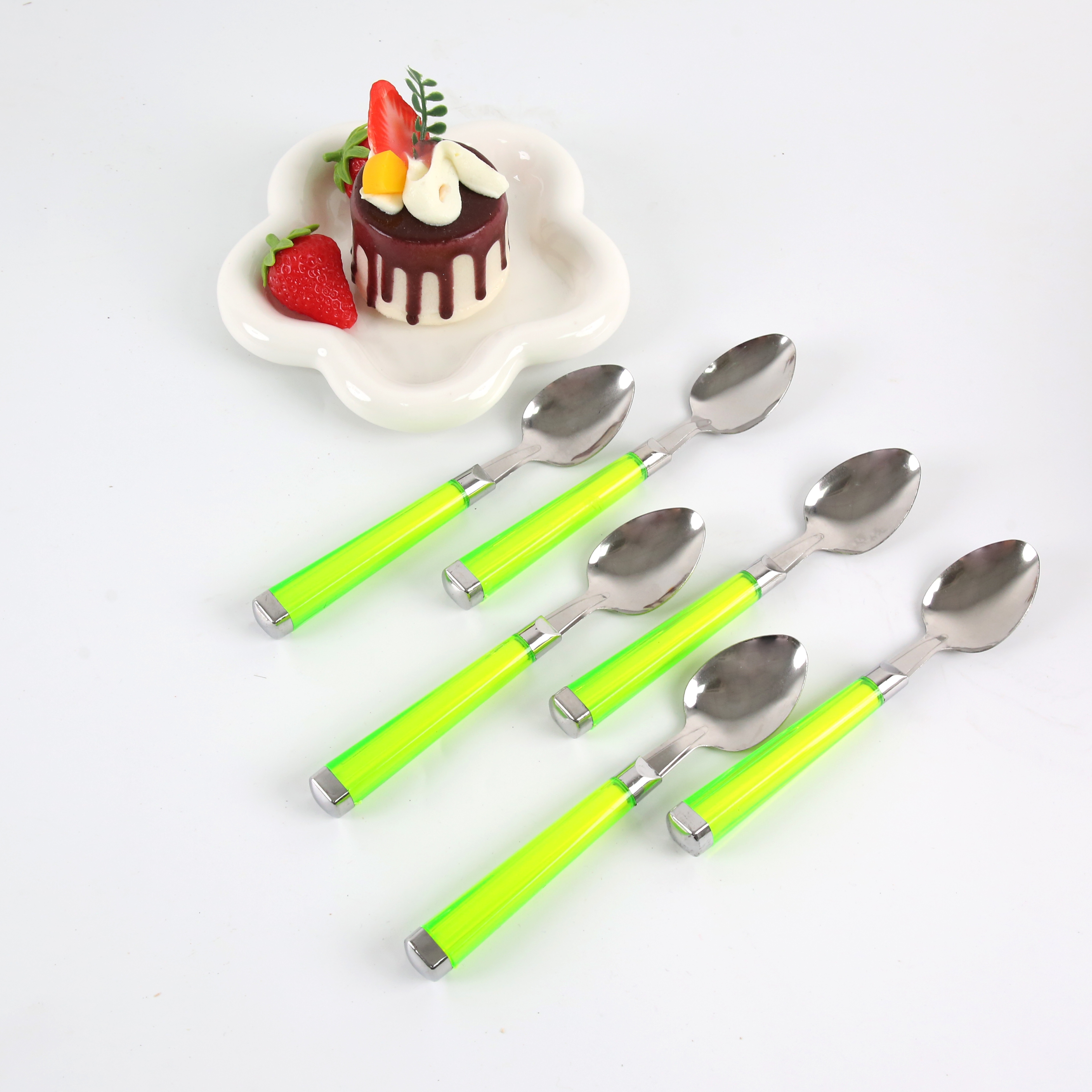 厂家现货不锈钢卡头勺 餐具 批发 许声友小商品百货一元二元