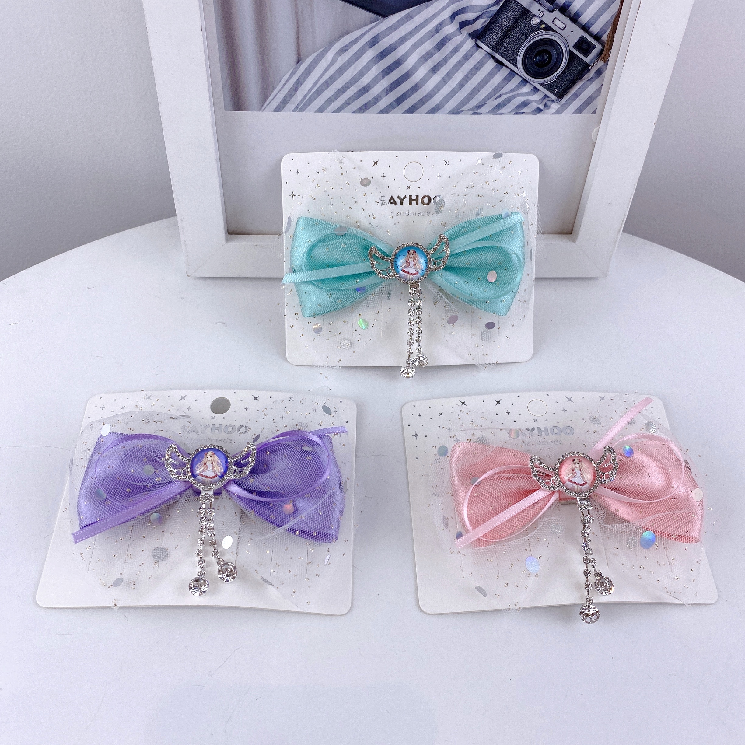 Flower Fairy - Angel Wings Crown Pinch Item Picture