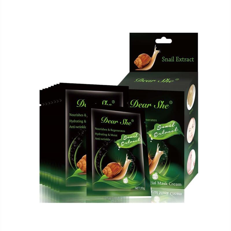 Dear She Snail Essence Blackhead Absorbing Mask Cross-border Wholesale Blackhead Pores