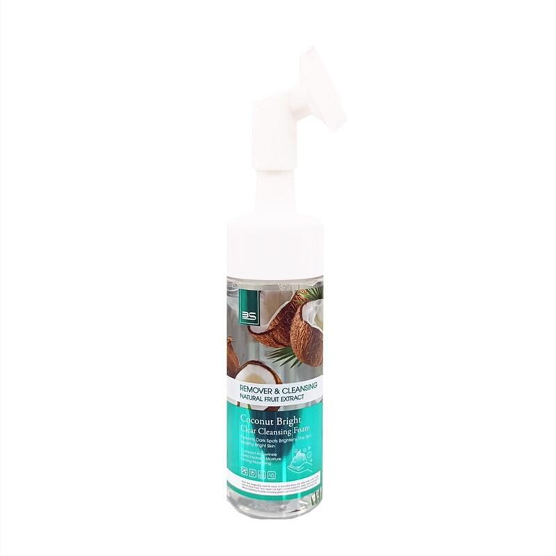 Export product facial cleanser mousse, export coconut milk facial cleanser bubble mild facial cleanser cleansing mousse Item Picture