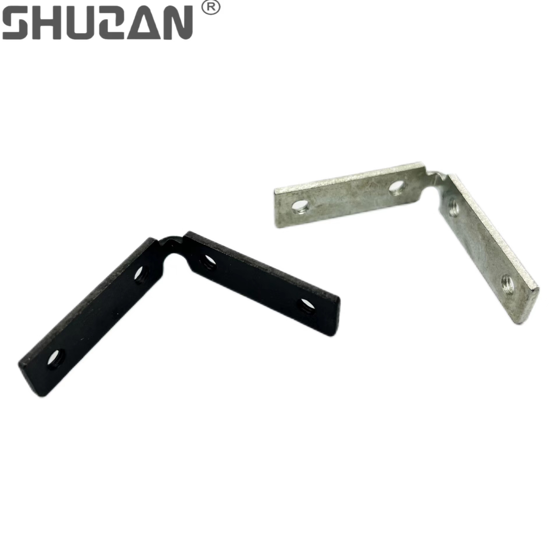 Shuzan Hardware Iron Factory Direct sales of Angle codes L-shaped Angle code stamping parts details Picture