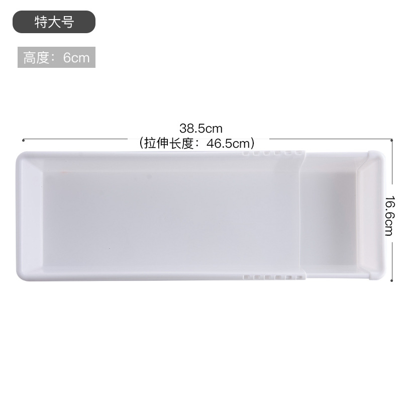 Retractable storage drawer for export Specification image