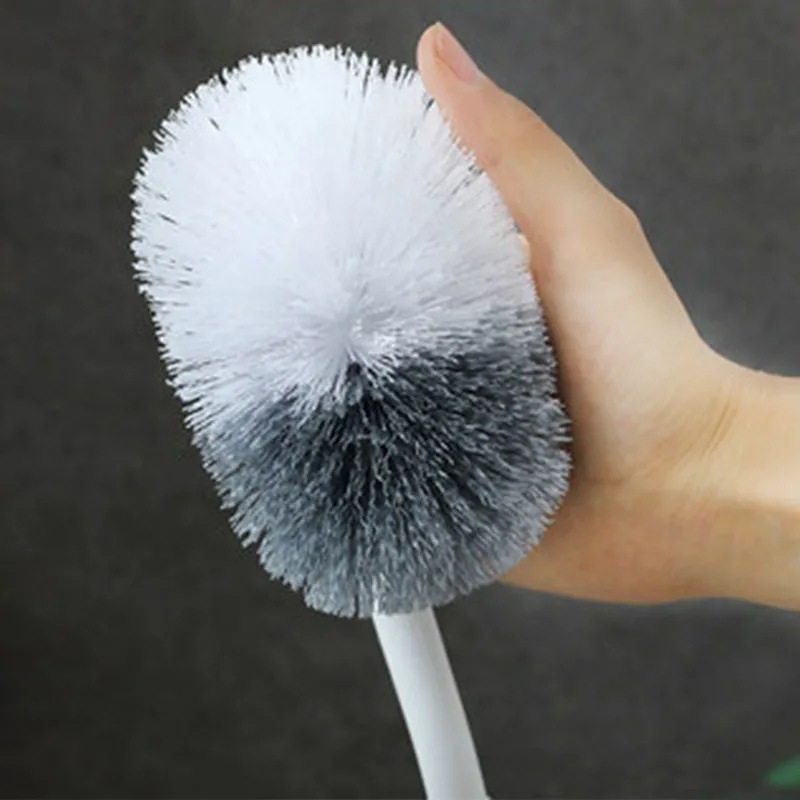 Japanese wall-mounted S-shaped toilet brushes for export details Picture