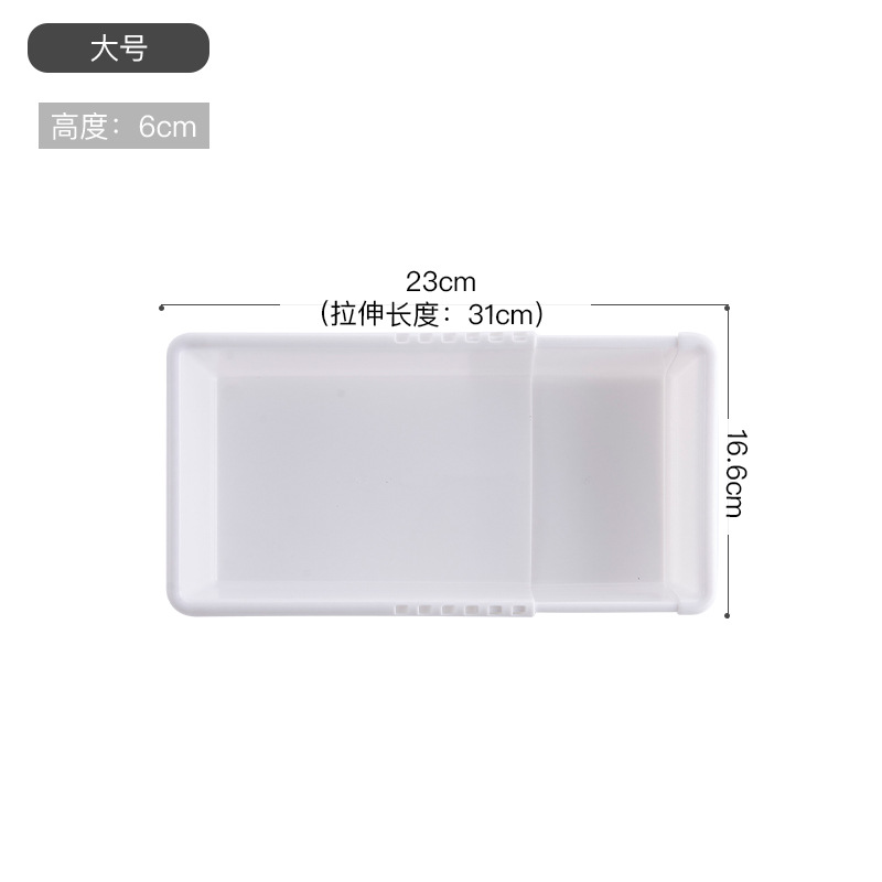 Retractable storage drawer for export