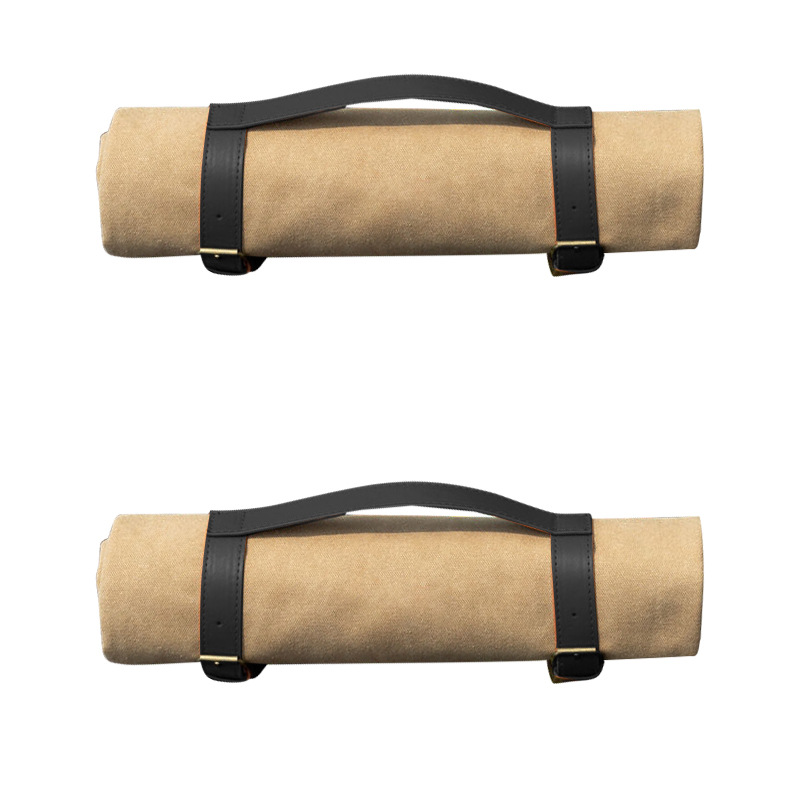PU leather yoga mat straps, quilts, blankets, carpets, decorative straps, outdoor blankets, hand-held straps, travel mat straps Item Picture