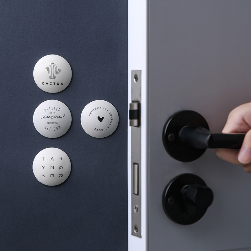 Anti-collision wall MATS for door locks for export Specification image
