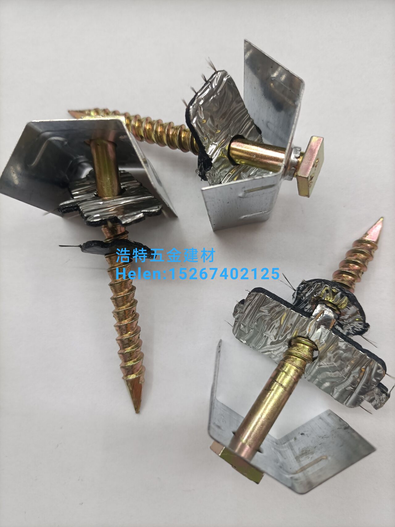 U-shaped roof bolt, saddle roof bolt, square roof bolt, roof bolt, color steel tile, roof bolt, square head nail, corrugated rod, self-tapping screw Item Picture