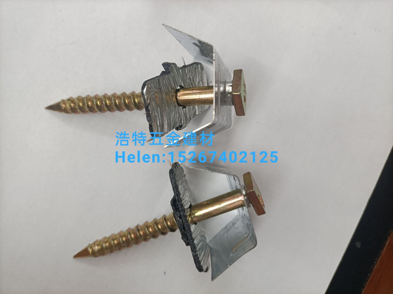 U-shaped roof bolt, saddle roof bolt, square roof bolt, corrugated rod, self-tapping screw, U-shaped roof bolt, color steel tile roof bolt, square head nail