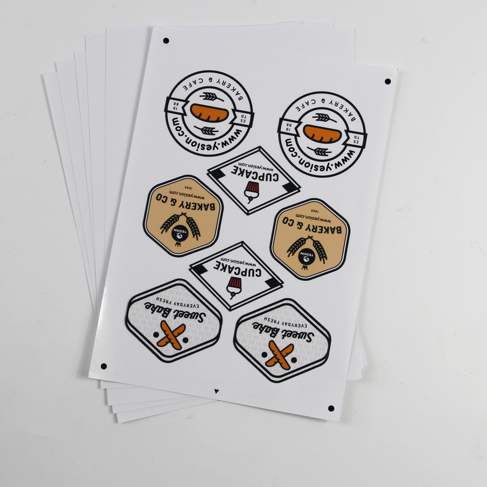 YESION inkjet transparent PET printing film is tear-resistant, waterproof and oil-proof. 20 A4 transparent stickers and self-adhesive label transparent printing paper Specification image
