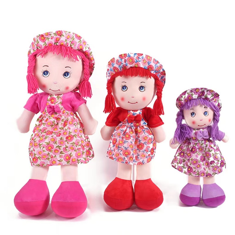 40cm-60cm bow doll, plush toy, doll, Yiwu factory, low price wholesale, any style can be customized, music can be included