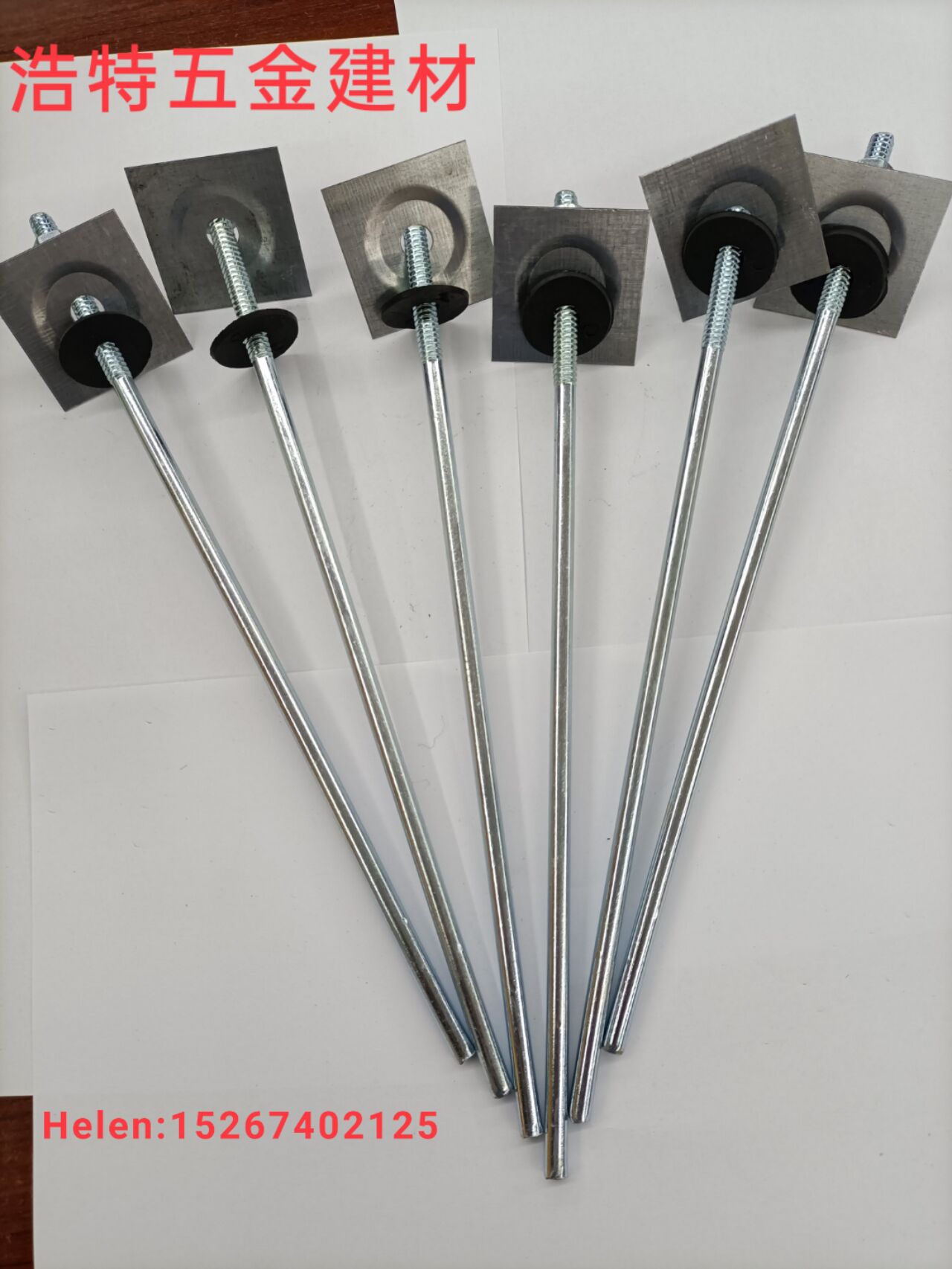 roof bolt, roof hook, corrugated rod, aluminum corrugated rod, L-shaped hook, corrugated hook, U-shaped hook, roof hook, roof nail 1, roof bolt, aluminum screw rod, combined hanging rod, corrugated rod Application Scenario