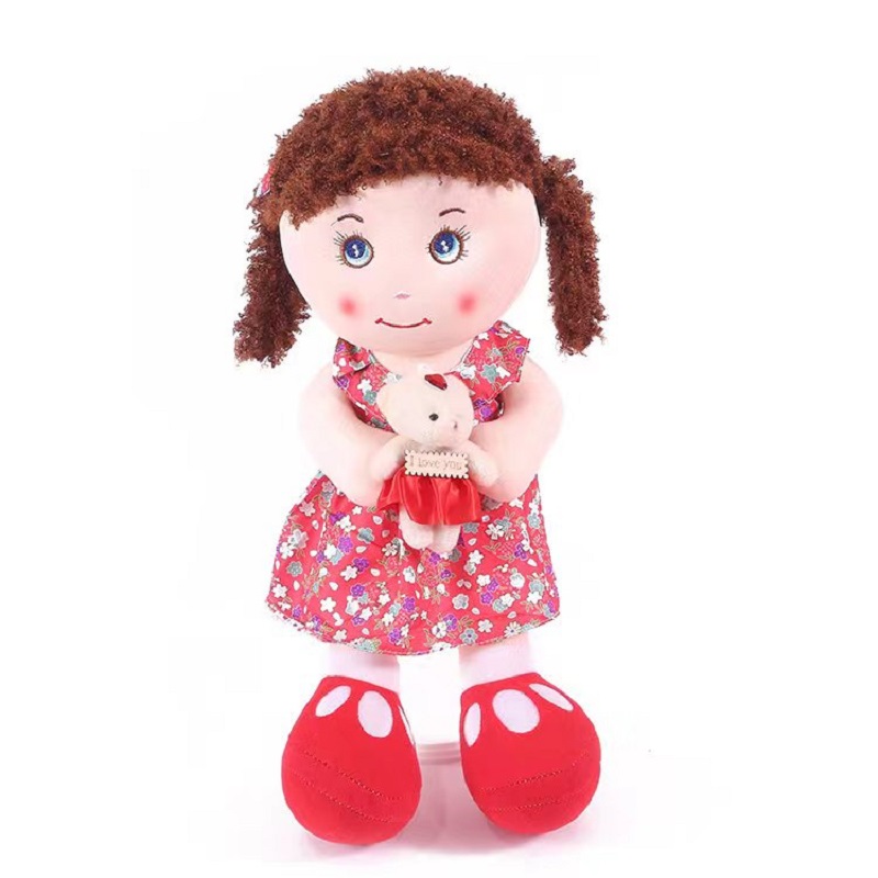 50cm-60cm dolls, plush toys, stuffed dolls, and cloth dolls are available for wholesale at low prices in Yiwu factory. Any style can be customized and can be accompanied by music Application Scenario