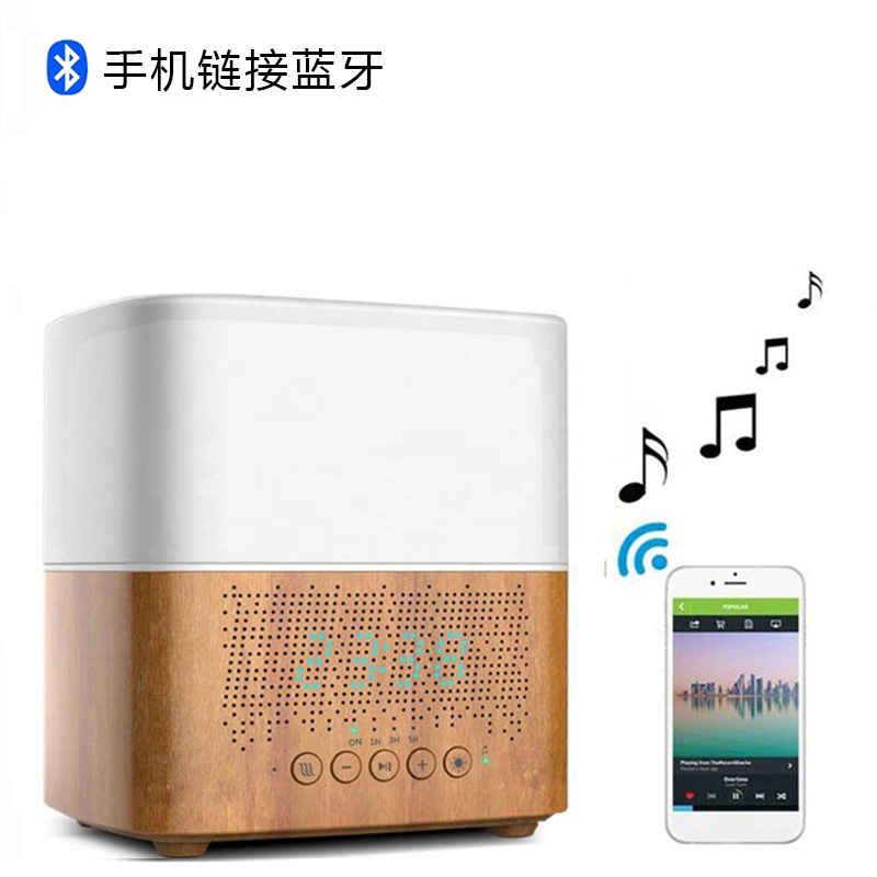 Wholesale of 2022 New multi-functional silent essential oil diffuser, household ultrasonic fog humidifier with high appearance level details Picture