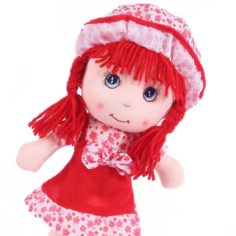 40cm-60cm floral bow doll, plush toy doll, cloth doll. Yiwu factory, low price wholesale. Any style can be customized. Music can be included details Picture