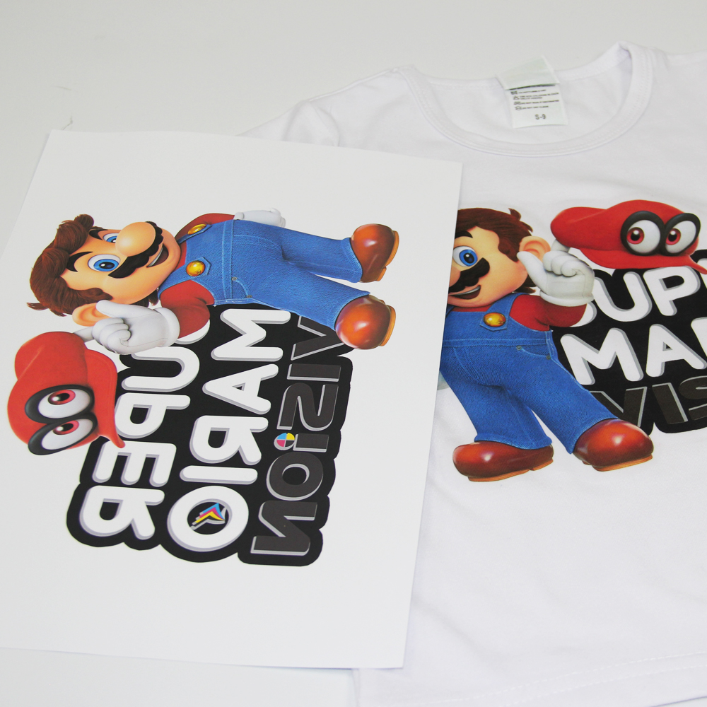 Inkjet light color heat transfer paper A4 T-shirt Light color heat transfer paper 50 sheets Inkjet light color transfer paper details Picture