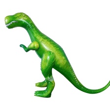 亚马逊霸王龙玩具 充气恐龙 大号绿色PVC加厚儿童玩具 玩具批发