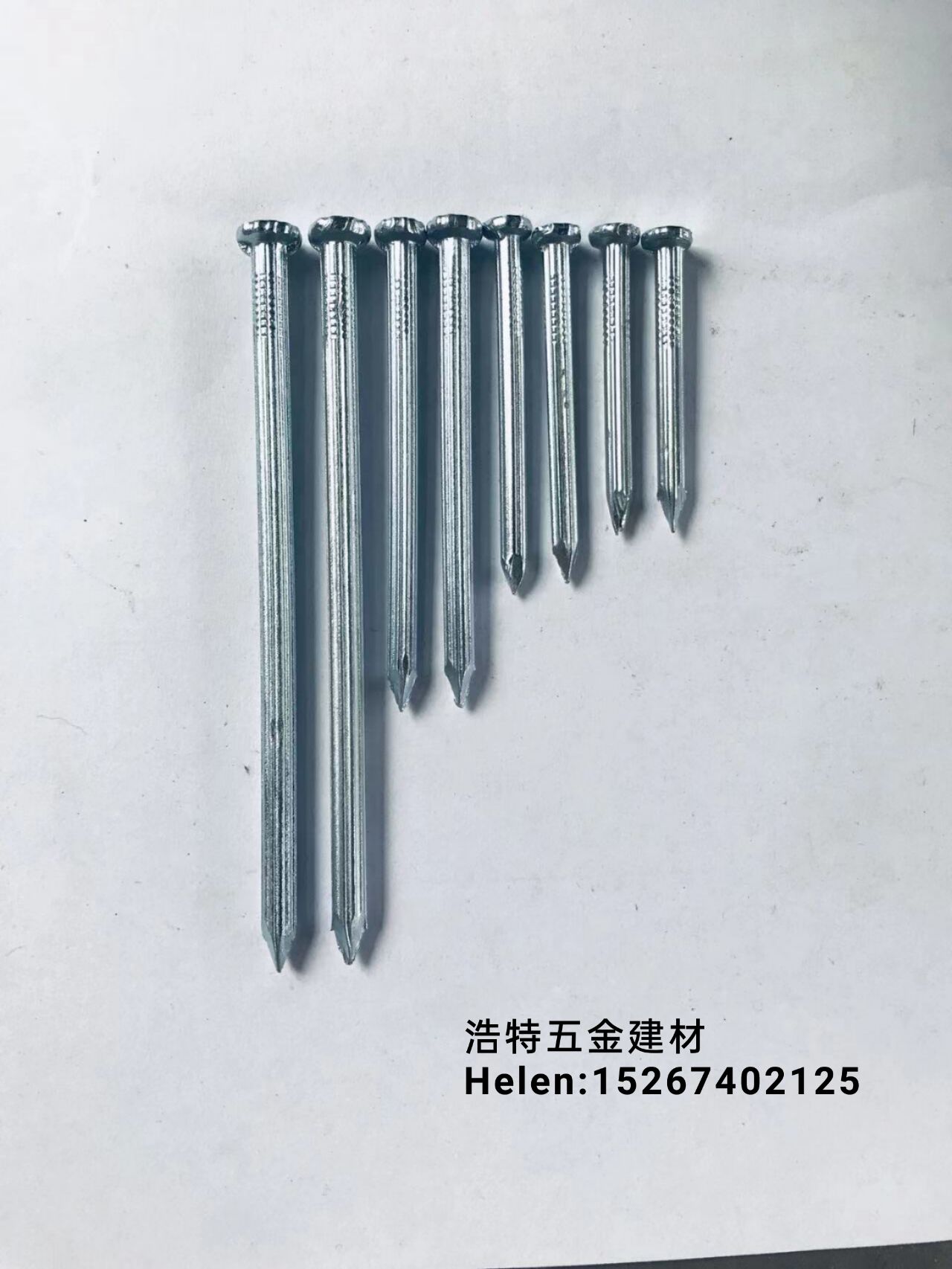 Straight-grained cement nails, cement steel nails, galvanized cement nails, twill cement nails, galvanized cement hard high-strength cement nails, black cement nails, steel nails, blackened cement nails pic 5