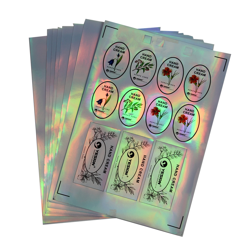 YESION inkjet laser PET printing film is tear-resistant, waterproof and oil-proof. 20 sheets of A4 laser stickers and self-adhesive label laser printing paper Specification image