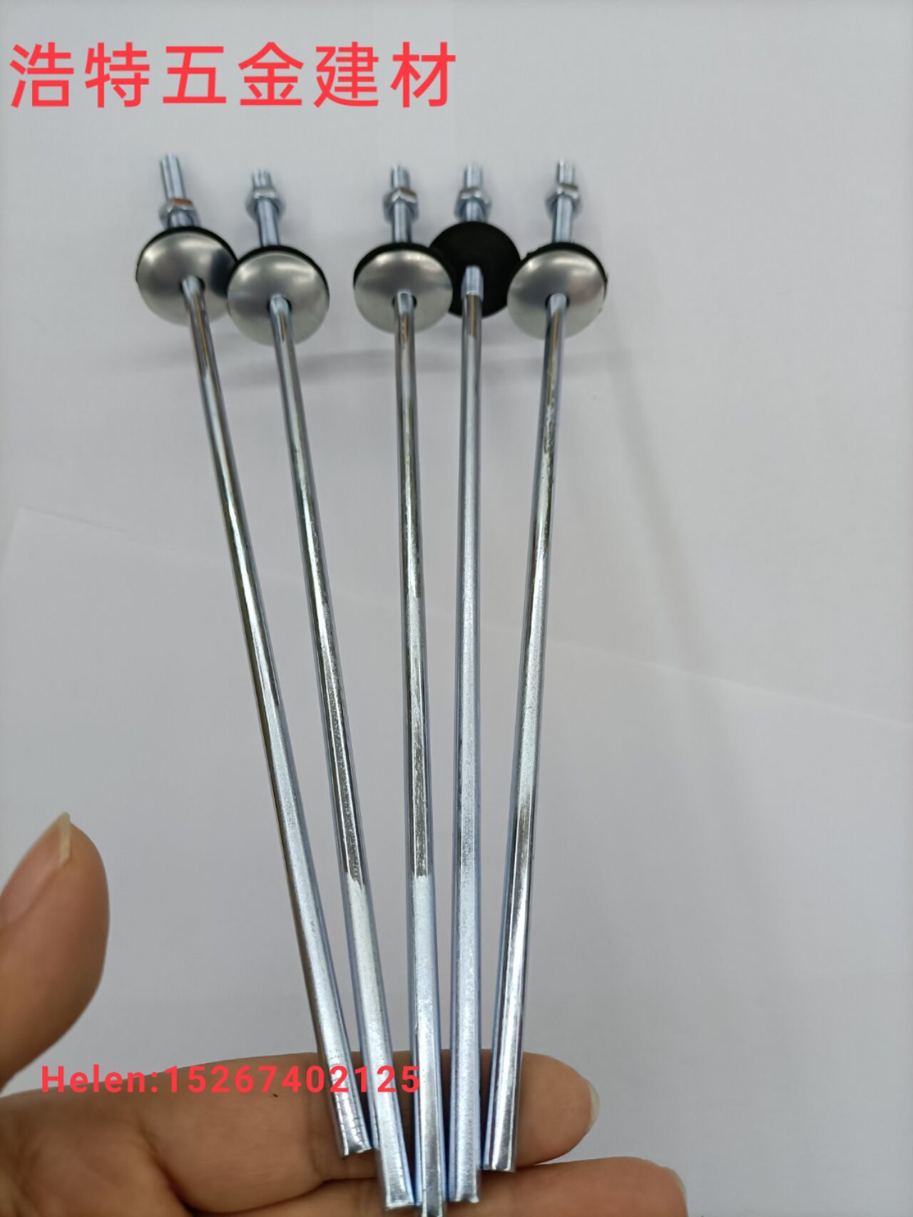 roof bolt, roof hook, corrugated rod, corrugated hook, U-shaped hook, roof hook, roof nail, aluminum corrugated rod, L-shaped hook, aluminum screw rod, combined hanging rod, corrugated rod 4 Item Picture