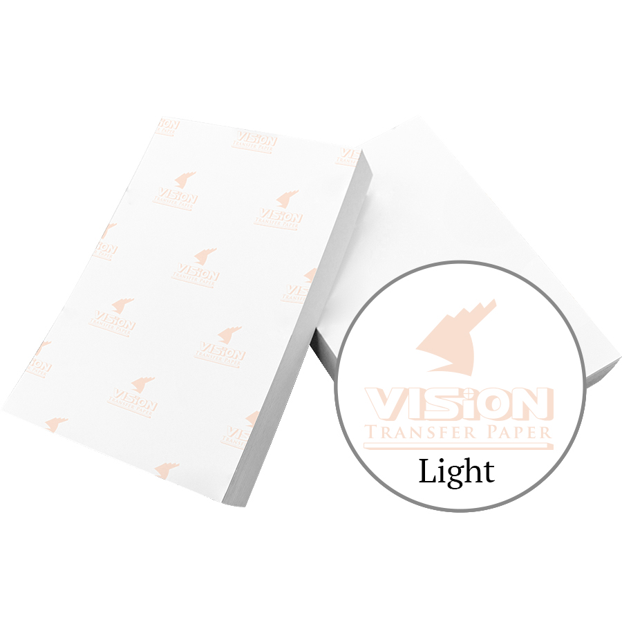 Inkjet light color heat transfer paper A4 T-shirt Light color heat transfer paper 50 sheets Inkjet light color transfer paper Application Scenario
