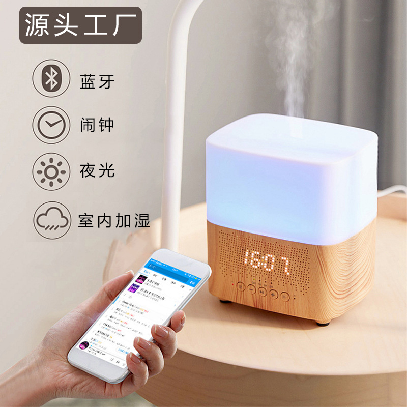Wholesale of 2022 New multi-functional silent essential oil diffuser, household ultrasonic fog humidifier with high appearance level