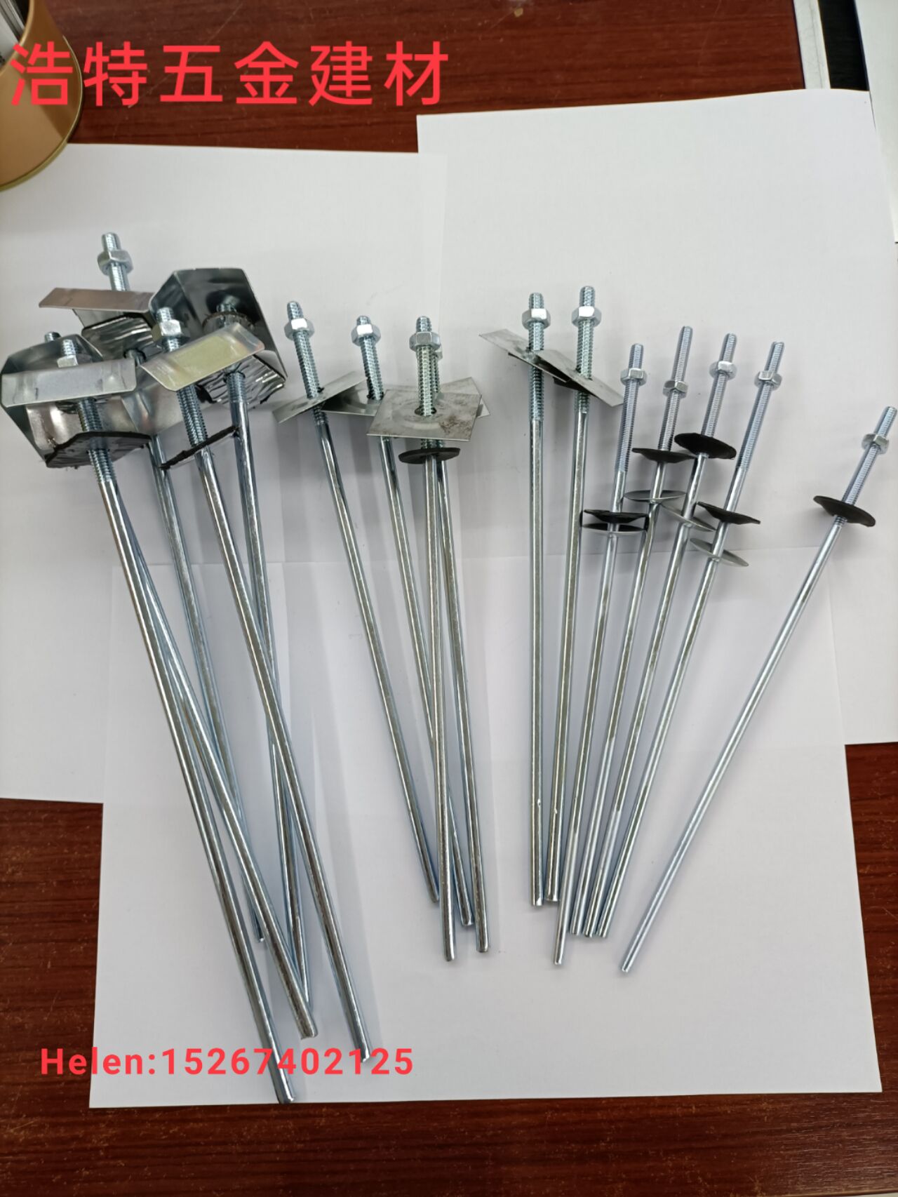 roof bolt, roof hook, corrugated rod, aluminum corrugated rod, L-shaped hook, corrugated hook, U-shaped hook, roof hook, roof nail 1, roof bolt, aluminum screw rod, combined hanging rod, corrugated rod Item Picture
