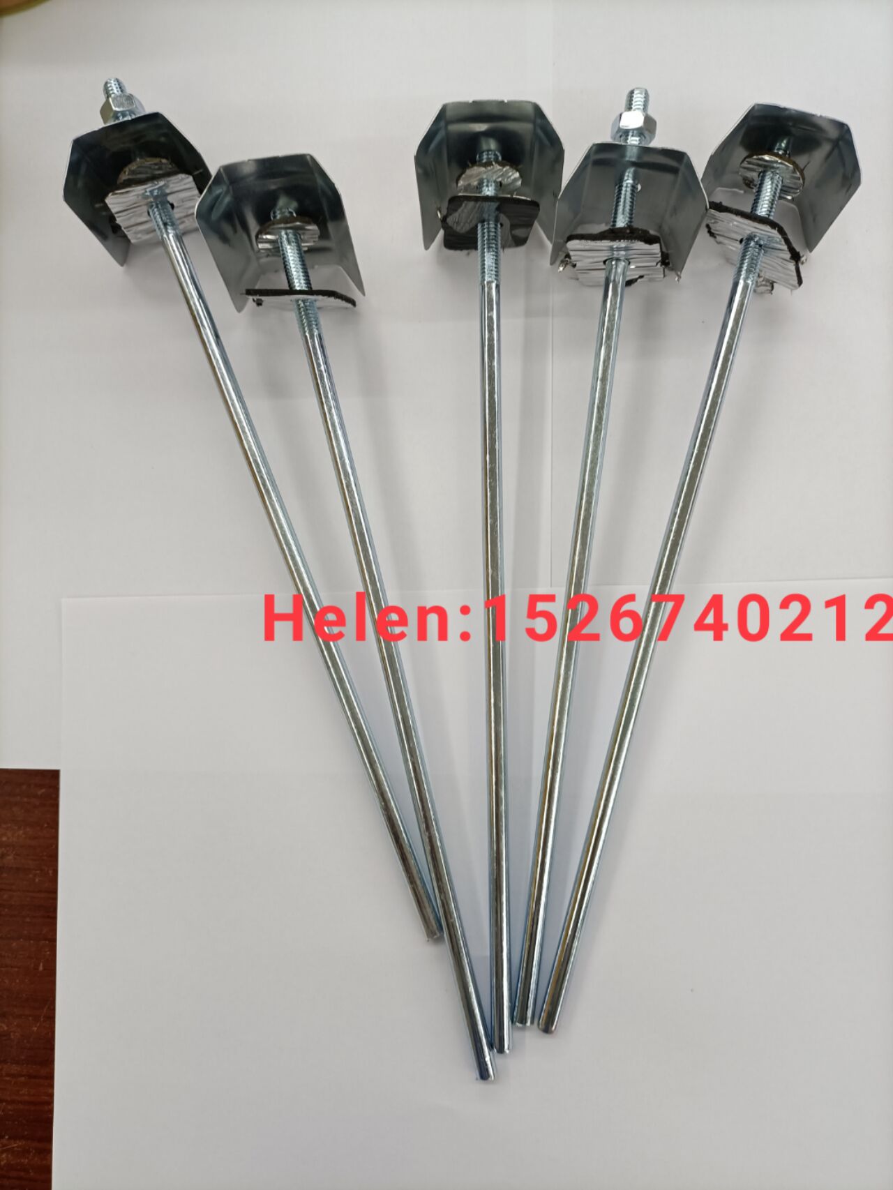 roof bolt, roof hook, corrugated rod, aluminum corrugated rod, L-shaped hook, corrugated hook, U-shaped hook, roof hook, roof nail 1, roof bolt, aluminum screw rod, combined hanging rod, corrugated rod pic 3