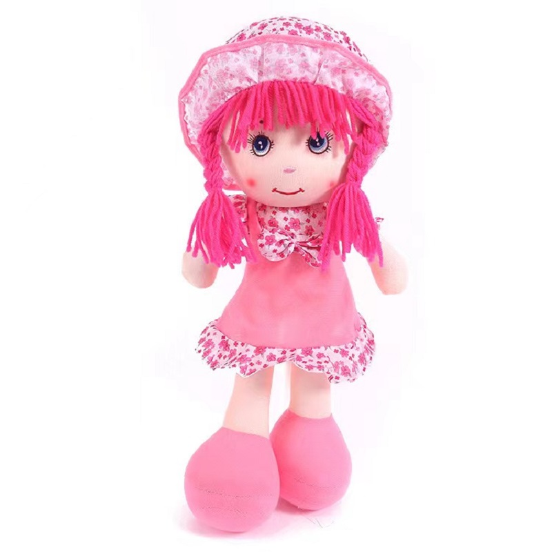 40cm-60cm floral bow doll, plush toy doll, cloth doll. Yiwu factory, low price wholesale. Any style can be customized. Music can be included Application Scenario