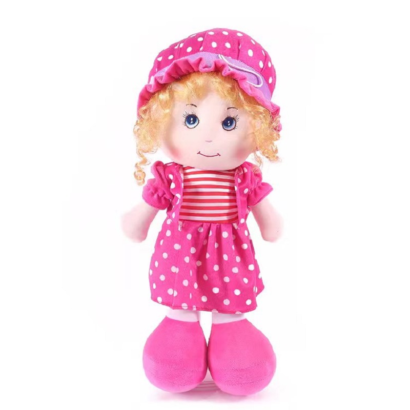 50cm super soft fabric doll, plush toy doll, cloth doll, Yiwu factory, low price wholesale, any style can be customized, can come with music Item Picture