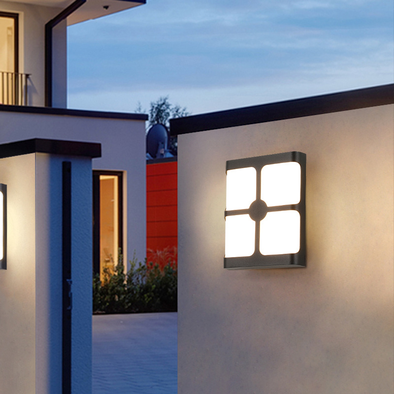Wall lamps, outdoor courtyard garden fence decorative lights, corridor passageways, home balcony LED waterproof lights, cross-border special supply details Picture