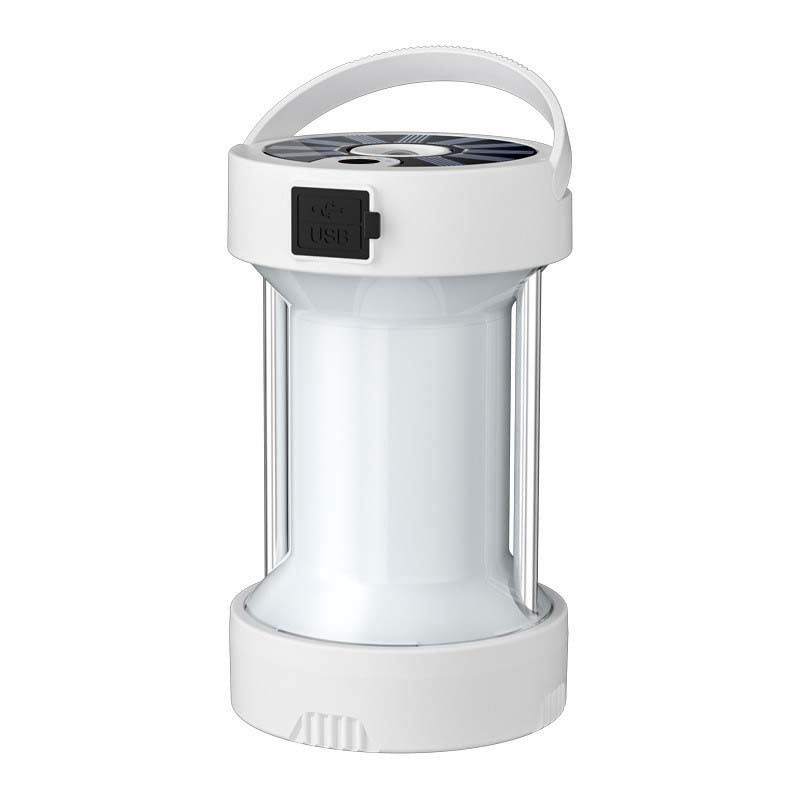 The new outdoor camping lamp Type-C emergency light, multi-functional tent, solar charging LED high-intensity camping lamp