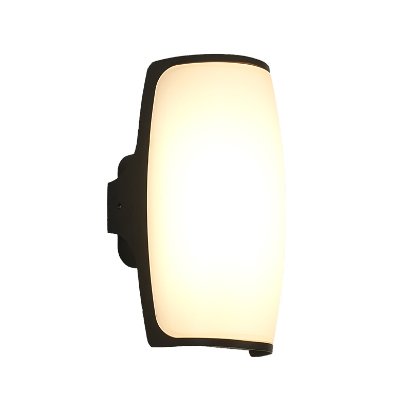 LED wall lamps, outdoor courtyard exterior walls, villa gates, balconies, hotel corridors, simple and creative waterproof wall lamps Specification image