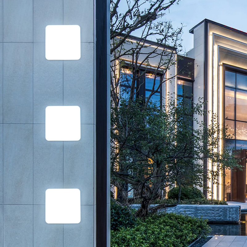 Factory direct sales of ultra-bright outdoor waterproof wall lamps, led three-proof wall lamps for corridors, balconies, staircases and bathrooms