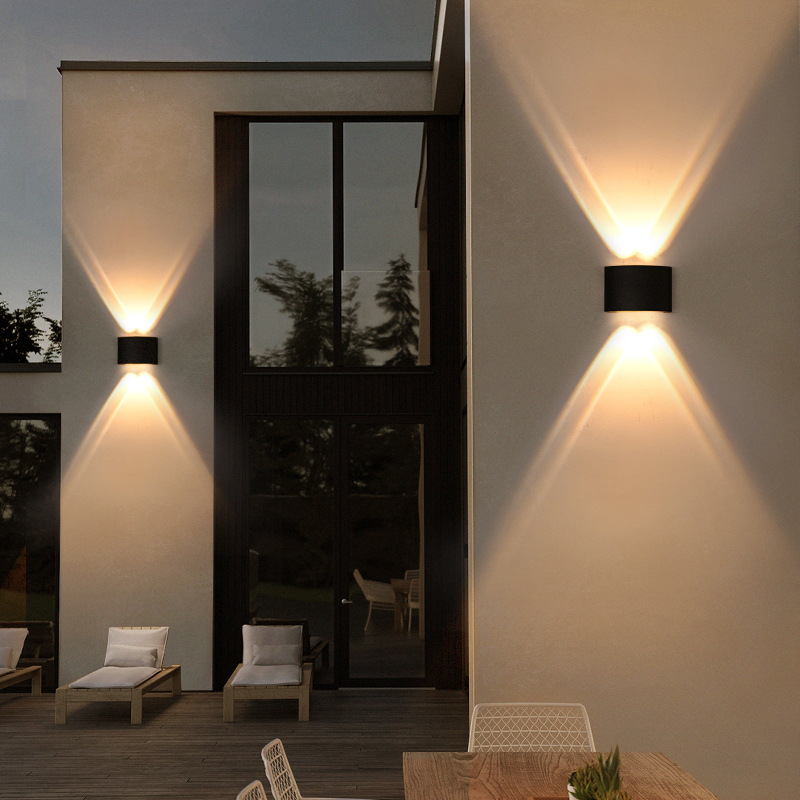 Outdoor waterproof led wall lamps, balcony lamps, hotel courtyard modern and simple corridor, corridor, staircase hanging lamps, exterior wall lamps details Picture