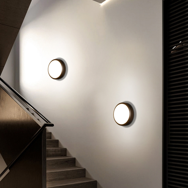 Outdoor wall lamps, waterproof balcony and terrace ceiling lamps, home courtyard, bedroom, staircase, bathroom, LED wall lamps Application Scenario