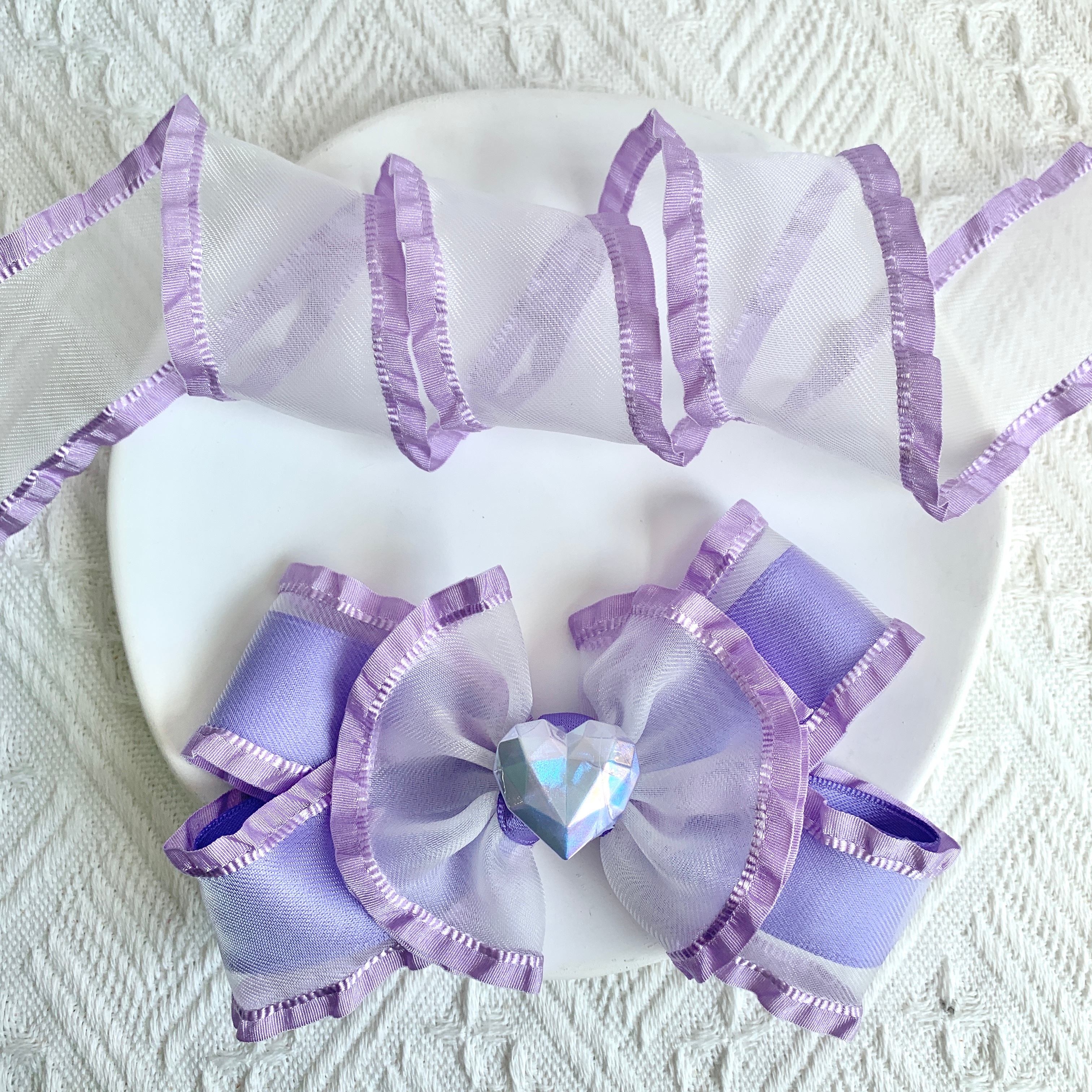 New fashion item: Snow gauze lace ribbon Application Scenario