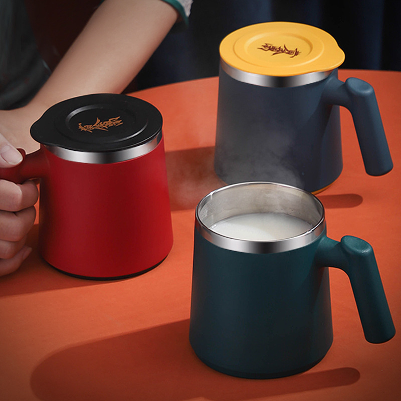 420ml koi stainless steel inner liner drinking cup details Picture