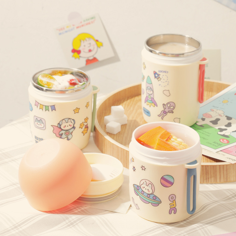 580ml plastic stainless steel water cup Specification image