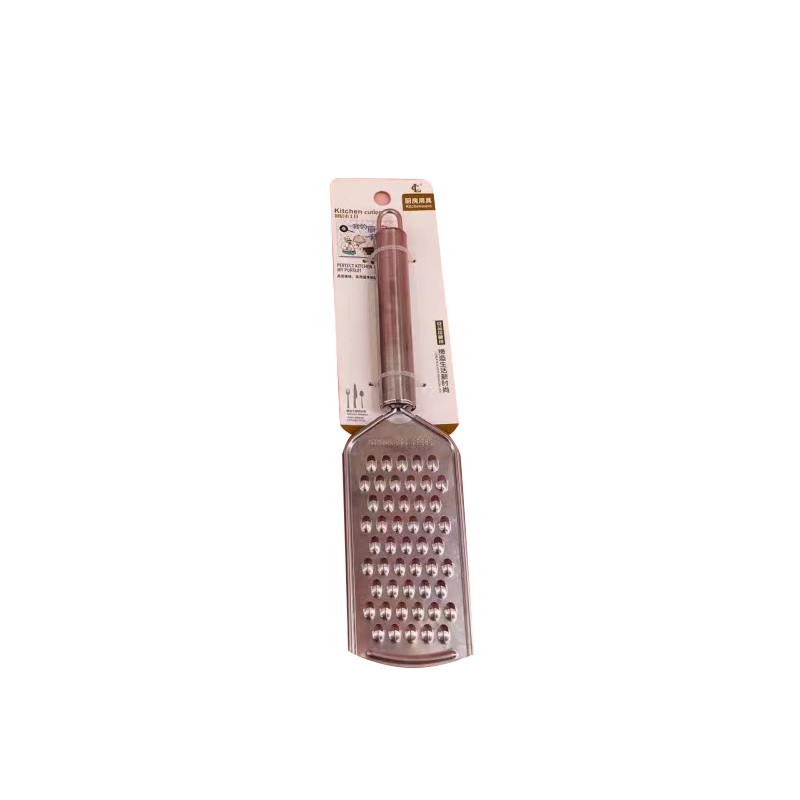 Kitchen stainless steel grater, ginger grater, household manual potato and radish grater, supermarket supply and distribution kitchenware Item Picture