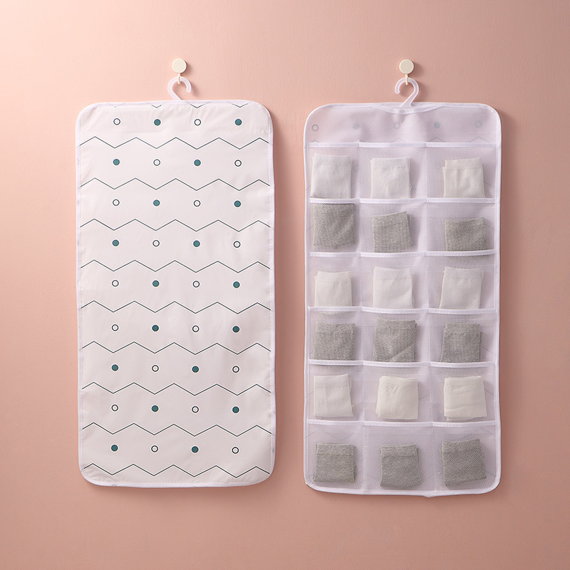 Household hanging underwear storage bag details Picture