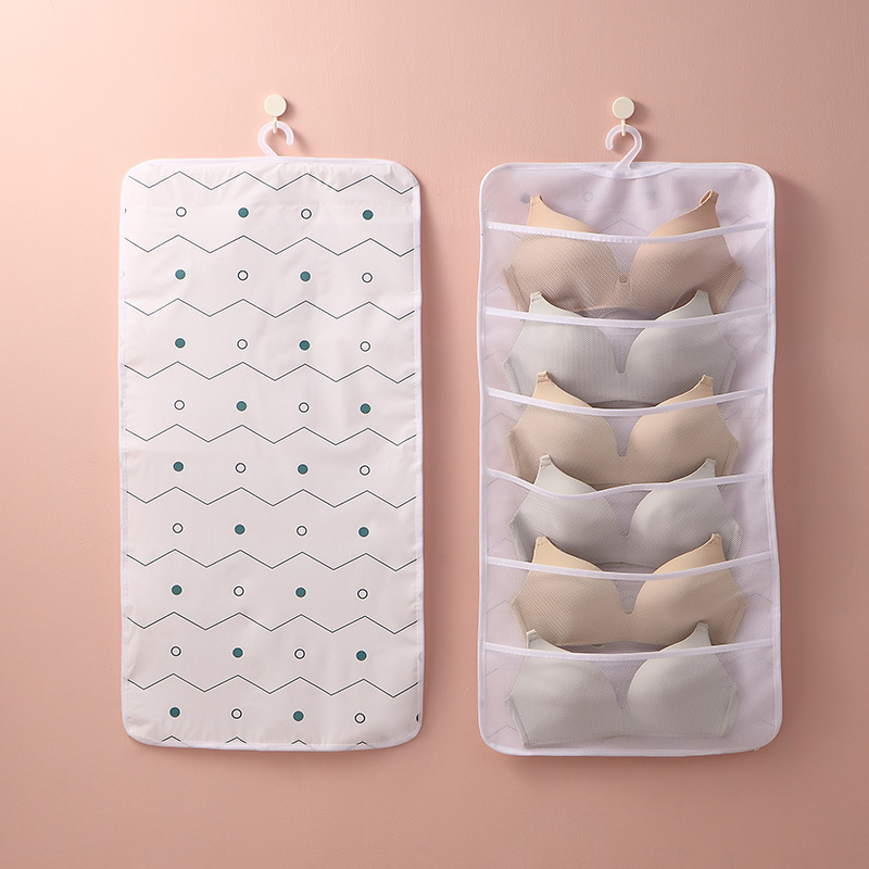 Household hanging underwear storage bag