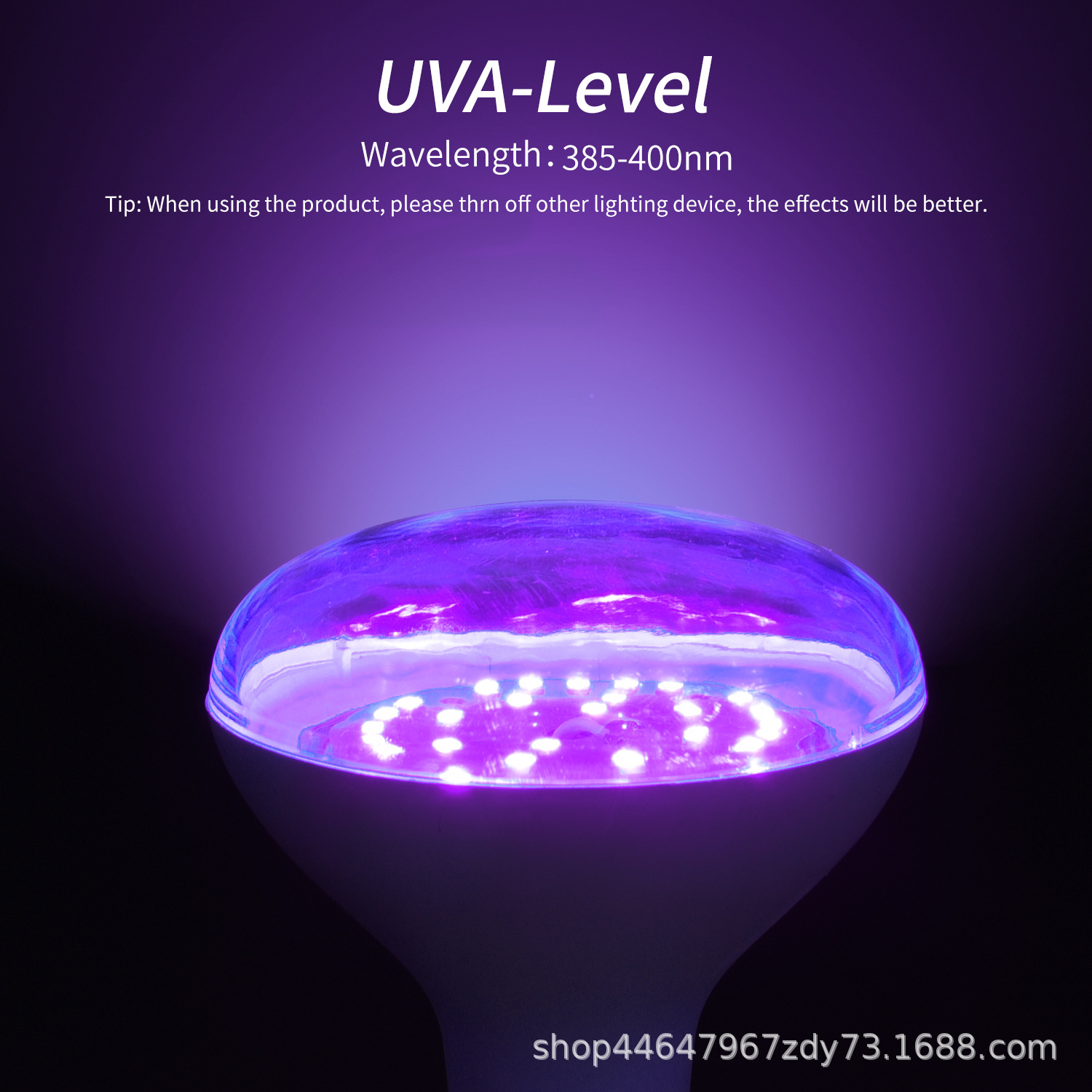 Cross-border exclusive UV purple light black bulb fluorescent bulb 85-265V 15W fluorescent bar stage light Amazon