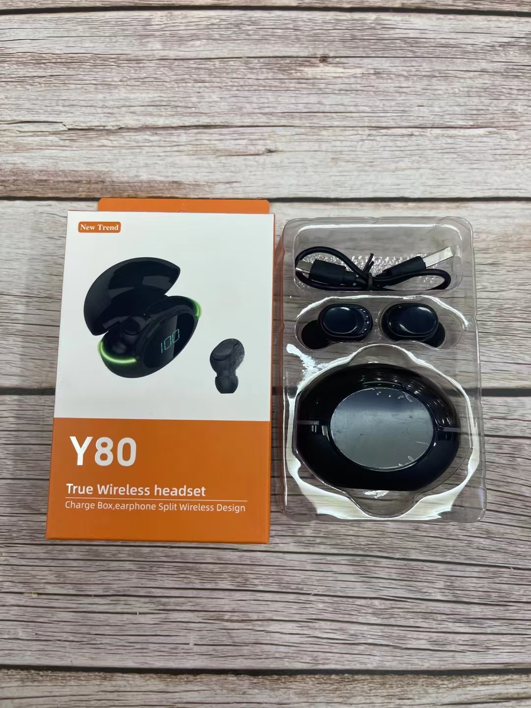 Wireless Bluetooth headphones for fitness and running, suitable for both men and women with digital display Specification image