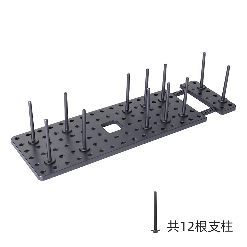 Drawer-type extendable draining bowl rack