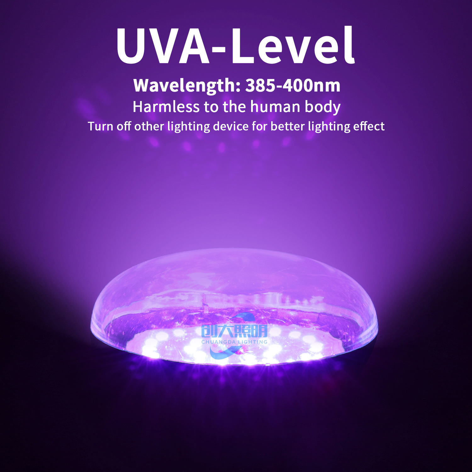Cross-border exclusive supply of ultraviolet UV bulbs, fluorescent black bulbs, 15W wide voltage 85-265V, for haunted house Halloween party decoration