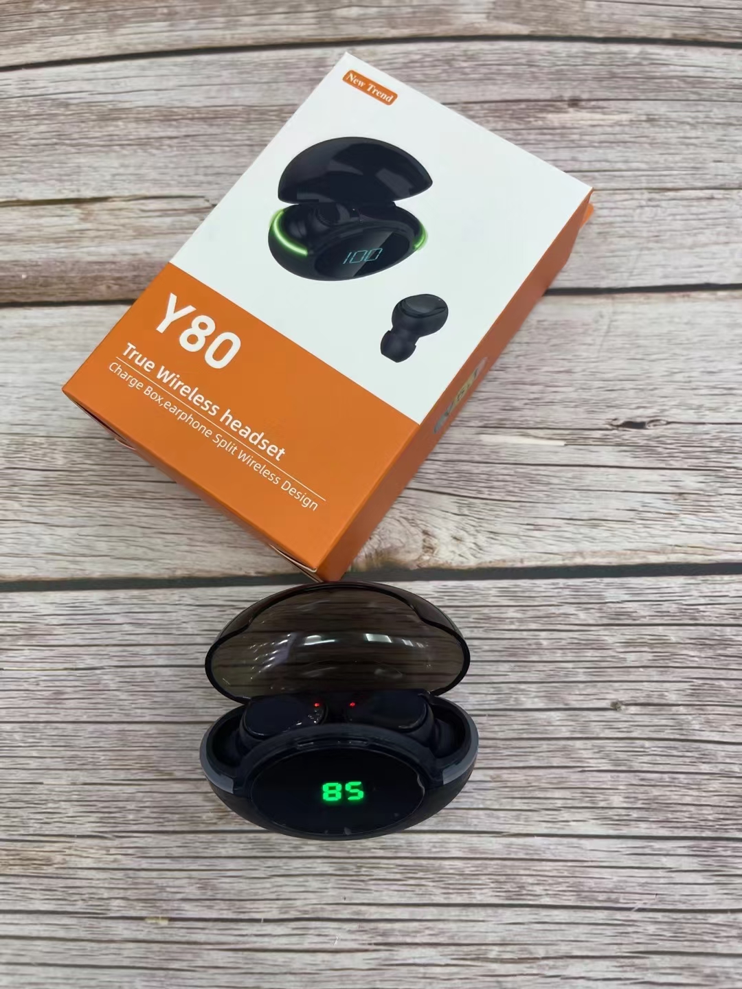 Wireless Bluetooth headphones for fitness and running, suitable for both men and women with digital display