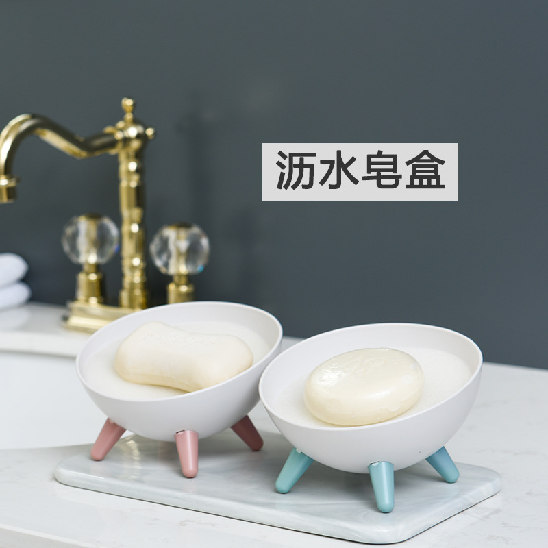 Sponge draining soap rack, bathroom soap box Application Scenario