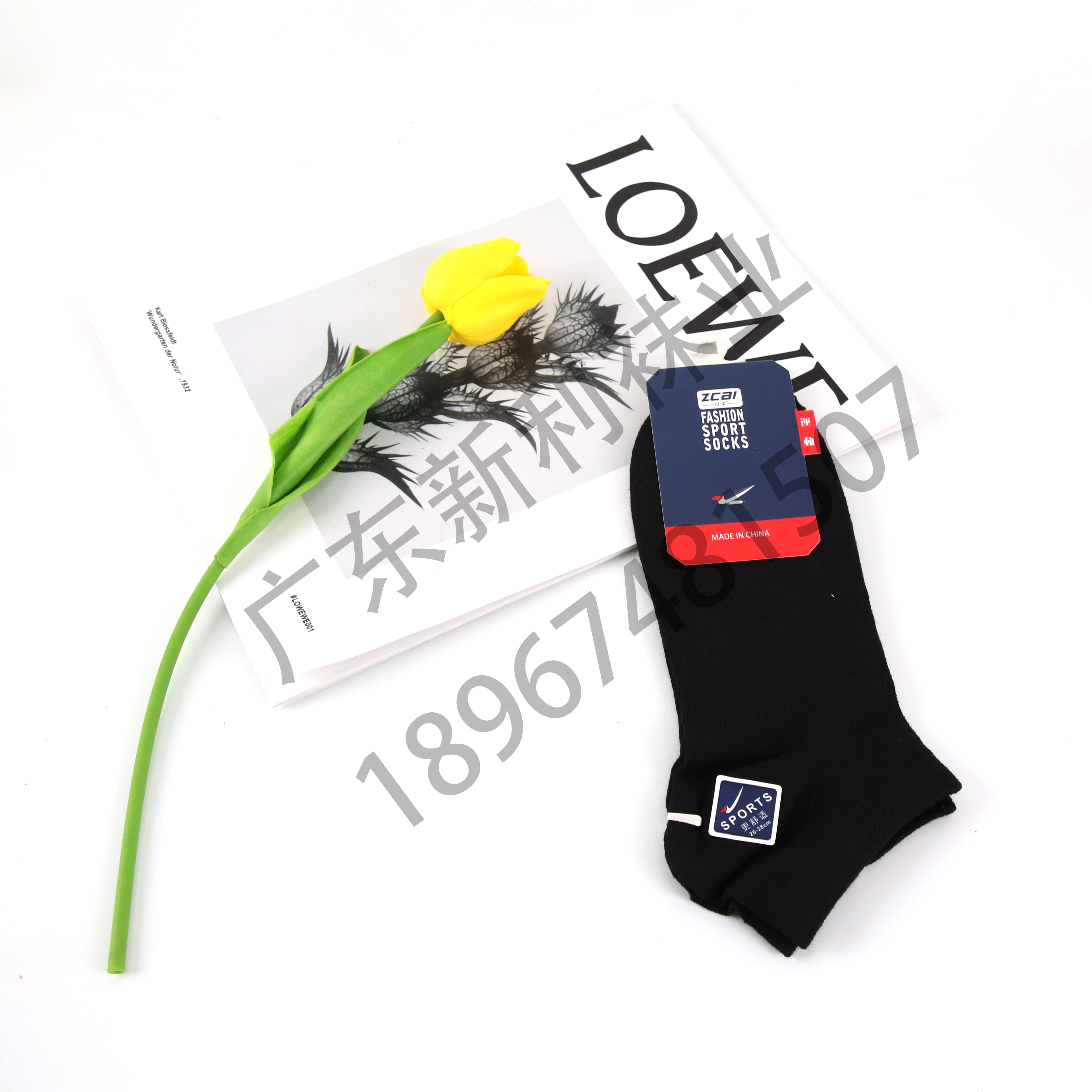 2022 New factory direct sales 12 pairs of breathable men's and women's socks, versatile and comfortable invisible socks and short socks Specification image